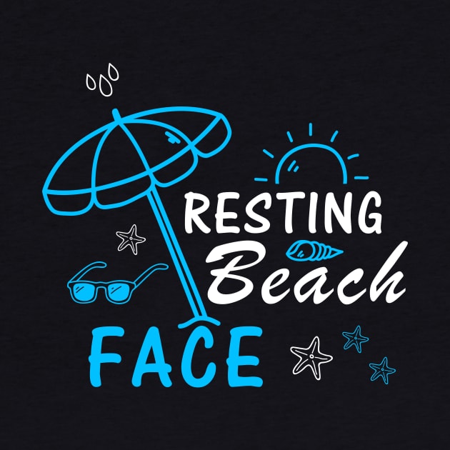 Resting Beach Face by onestarguitar